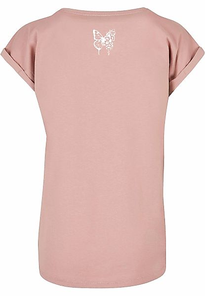 Merchcode T-Shirt "Merchcode Damen Ladies Flowers Bloom Extended Shoulder T günstig online kaufen