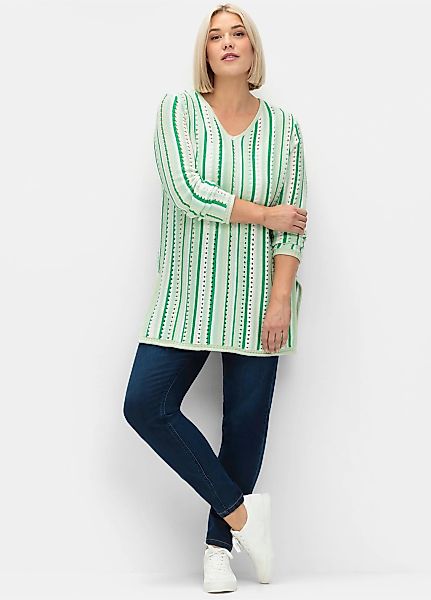 Sheego Strickpullover "Pullover" günstig online kaufen
