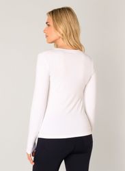 Base Level Langarmshirt mit V-Ausschnitt günstig online kaufen