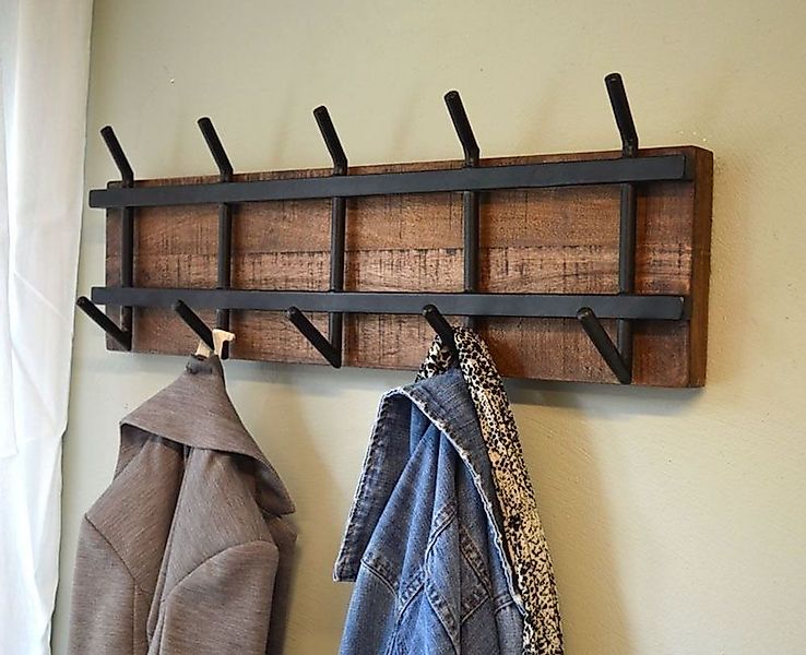 Couchcenter Wandgarderobe Mango Holz Metall Garderobe Gabi Wandgarderobe Hu günstig online kaufen