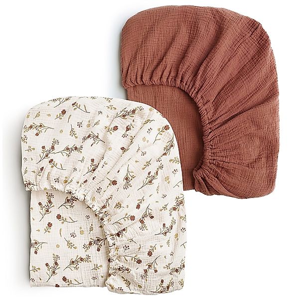 Kaket Babybettwäsche Babybett Spannbettlaken, 2er Set, geeignet für Jungen günstig online kaufen