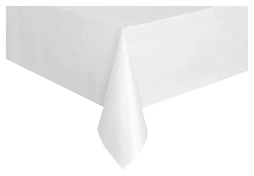 Jirex Trading Company Tischdecke Luxuriöse Tischdecke Weiß 130x220cm eckig günstig online kaufen