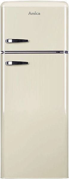 Amica Kühl-/Gefrierkombination "DTR 374 190 B" 144 cm hoch 55 cm breit günstig online kaufen
