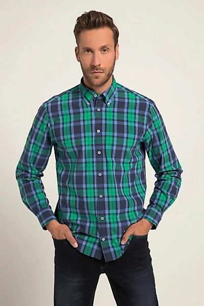 JP1880 Businesshemd Karohemd Langarm Buttondown-Kragen Modern Fit günstig online kaufen