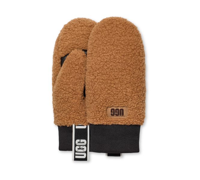 UGG Strickhandschuhe UGGfluff Mitten With Logo günstig online kaufen