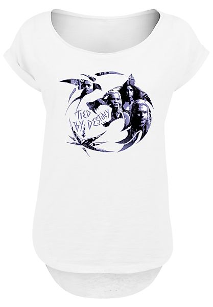 F4NT4STIC T-Shirt "The Witcher Wolf Logo Infill Netflix TV Series", Premium günstig online kaufen