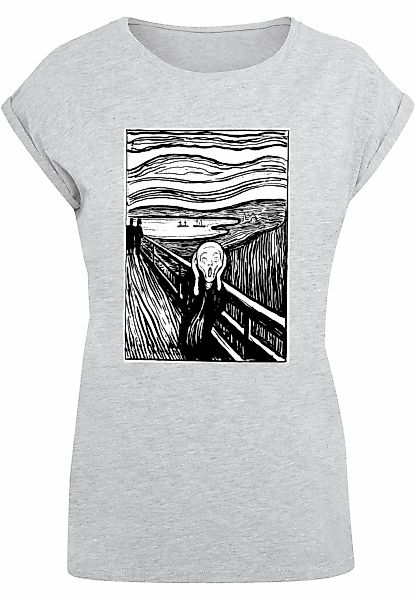 Merchcode T-Shirt "Merchcode Damen Ladies APOH - Munch Lino T-Shirt", (1 tl günstig online kaufen