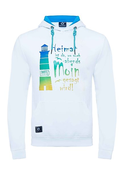 Schietwetter Kapuzenpullover Herren, Unisex Hoodie "Leuchtturm" günstig online kaufen