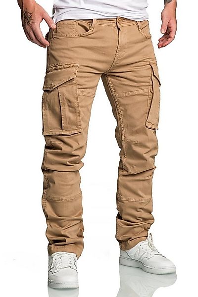 Amaci&Sons Chinohose WYATT Cargo Jogger-Chino Herren Cargo Jogger Chino Hos günstig online kaufen