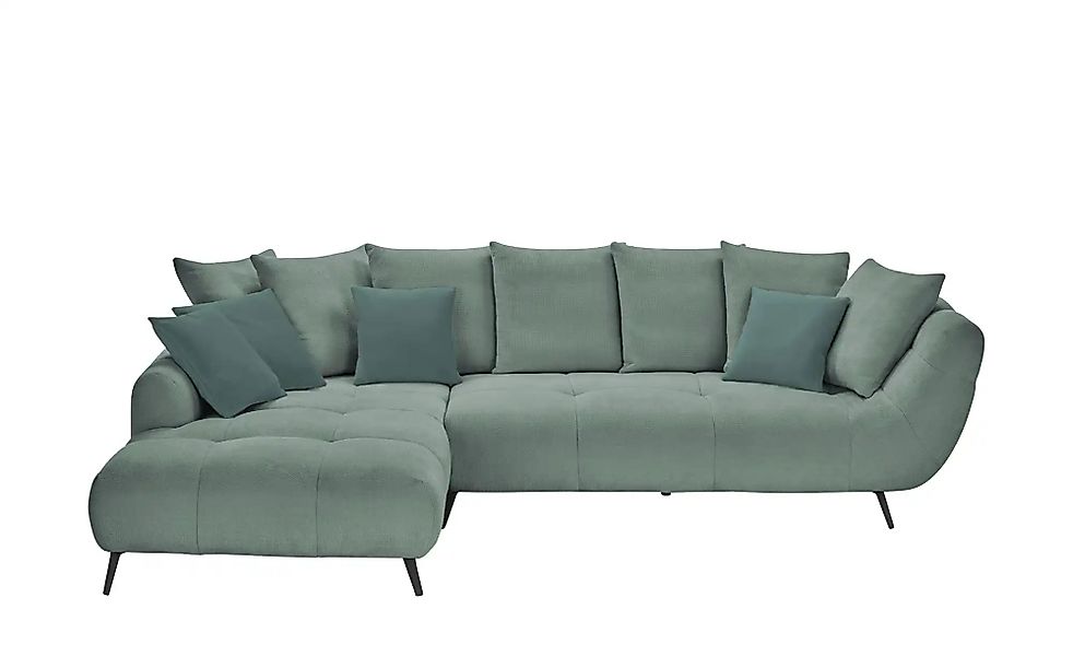 bobb Ecksofa  Bellani III ¦ grün ¦ Maße (cm): B: 318 H: 90 T: 218.0 Polster günstig online kaufen