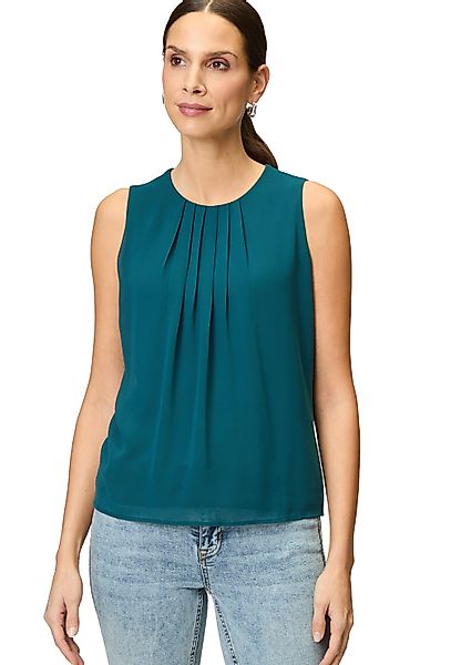 Zero Blusentop "zero Damen Blusentop mit Falten" günstig online kaufen
