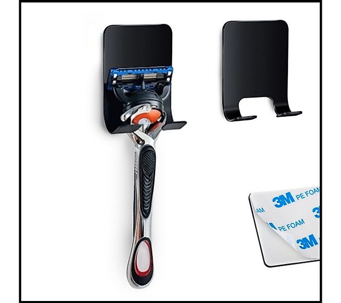 LIVINA HOME Handtuchhaken Rasierer Halter Set, Haken ohne Bohren, Duschabla günstig online kaufen