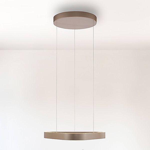 Paul Neuhaus LED-Pendelleuchte Q-Stretto, bronze, 60cm günstig online kaufen