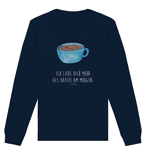 Mr. & Mrs. Panda Longpullover Größe XS Kaffee Tasse - French Navy - Geschen günstig online kaufen