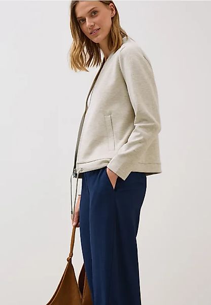 Sweat Blouson mit Tunnelzug günstig online kaufen