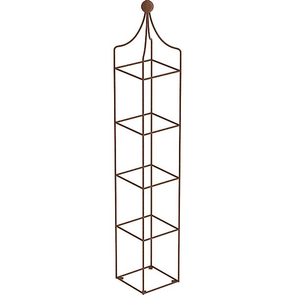 Eleo Rankobelisk Catania 150 cm x 29 cm Rankhilfe mit Rostpatina günstig online kaufen