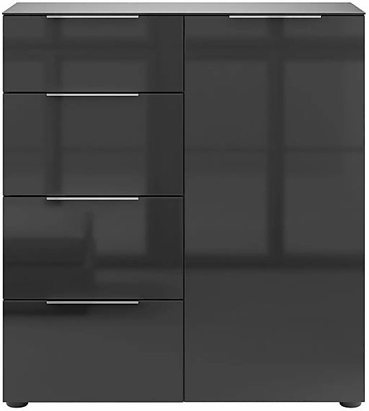 Manjana Möbel Kommode "Kommode mit Chrom oder Schwarz matten Metallgriffen" günstig online kaufen