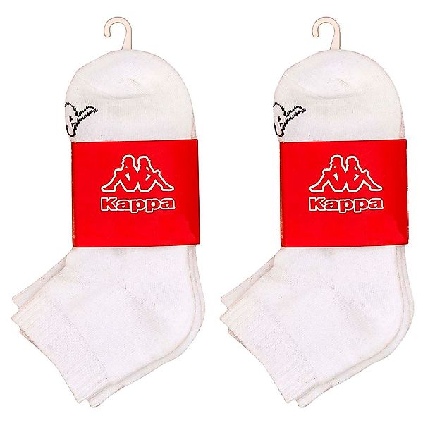 Kappa Socken 2 Paare EU 39-42 White günstig online kaufen