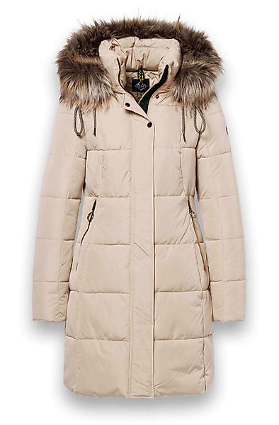 District Steppmantel Chatel (warm, wasserabweisend) cream günstig online kaufen