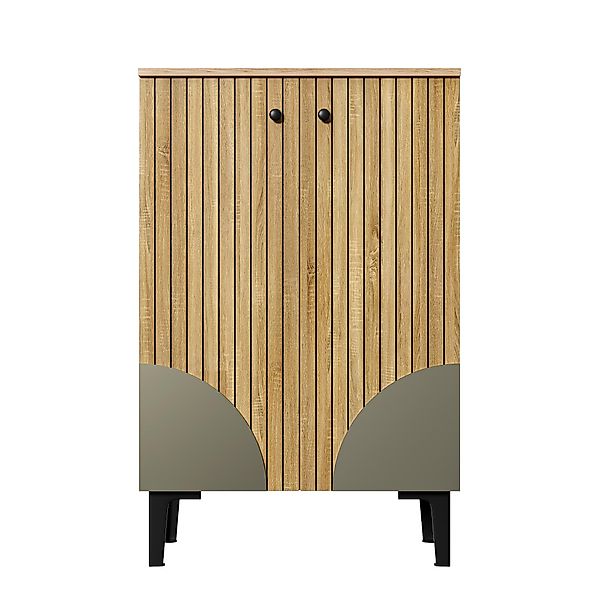 Moderner Schuhschrank mit viel Stauraum, Türen und mehreren Regalfächern, 6 günstig online kaufen