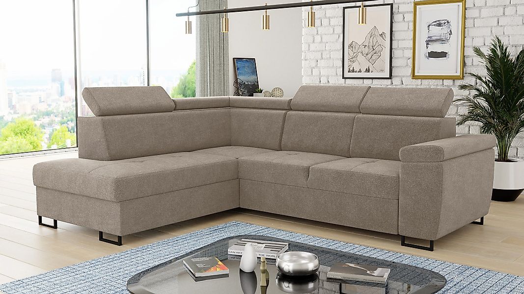 Sofnet Ecksofa Natan, mit Schlaffunktion und günstig online kaufen