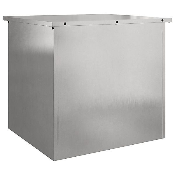 vidaXL Aufbewahrungsbox Gartenbox - Silber - günstig online kaufen