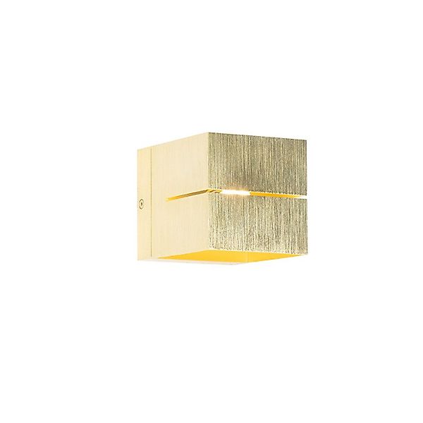 Qazqa Wandleuchte Transfer groove, ohne Leuchtmittel, günstig online kaufen