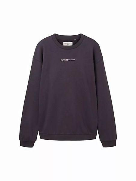 TOM TAILOR Sweatshirt crew neck sweater wi günstig online kaufen