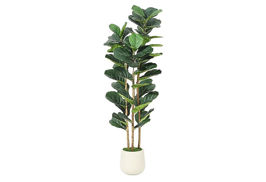 Kunstbaum Künstlicher Feigenbaum, Ficus, 56 Feigenblätter, Kunstpflanze, Ga günstig online kaufen