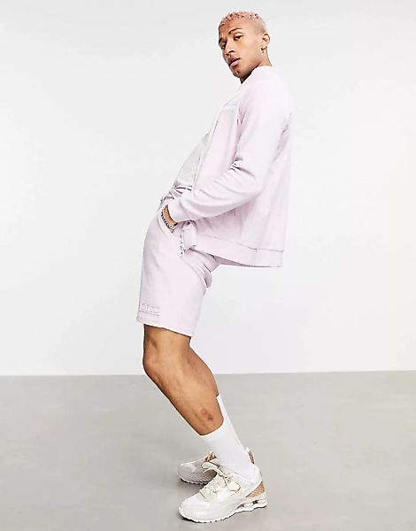 The Couture Club x ellesse – Carlos – Shorts mit Logo in Lila günstig online kaufen