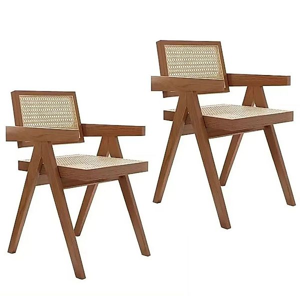 Divit Regal Esszimmerstuhl Rattanstuhl Holz Sitzhöhe günstig online kaufen