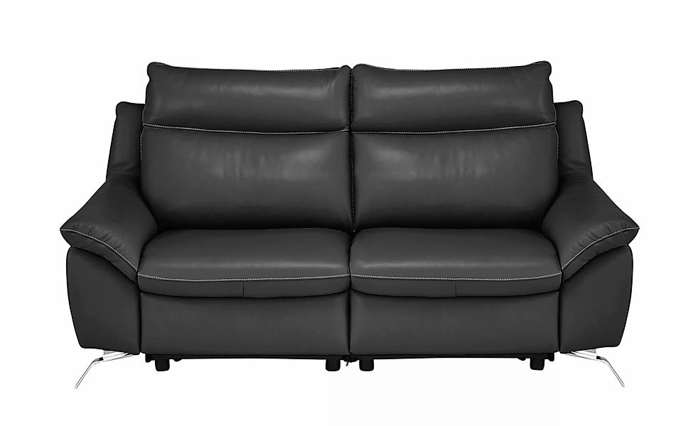 Natuzzi Editions Sofa aus Echtleder Orlando ¦ schwarz ¦ Maße (cm): B: 174 H günstig online kaufen