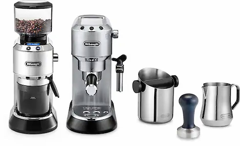 De'Longhi Espressomaschine »ECKG6821.M« Barista Bundle inkl. Tamper, Milchk günstig online kaufen