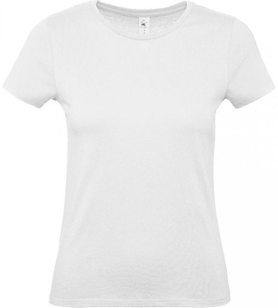 B&C Rundhalsshirt Damen T-Shirt 100 günstig online kaufen