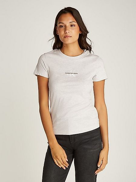 Calvin Klein Jeans T-Shirt "MONOLOGO SLIM TEE", mit Logoprägung günstig online kaufen