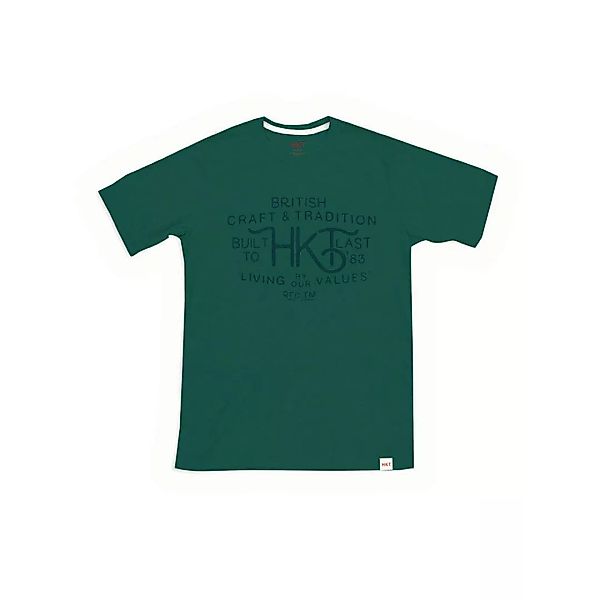Hackett Craft Kurzärmeliges T-shirt L Dark Green günstig online kaufen
