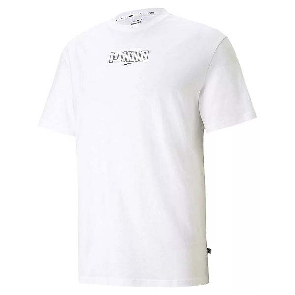Puma Rebel Graphic Kurzarm T-shirt S Puma White günstig online kaufen