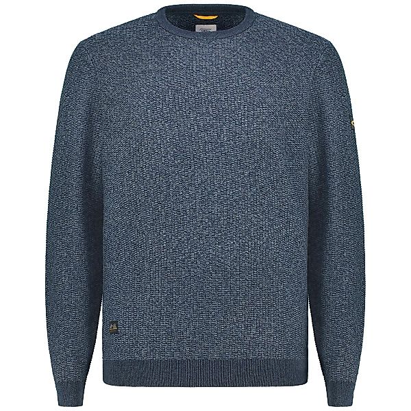 camel active Pullover mit Struktur Farbe dunkelblau Größe: 3XL günstig online kaufen