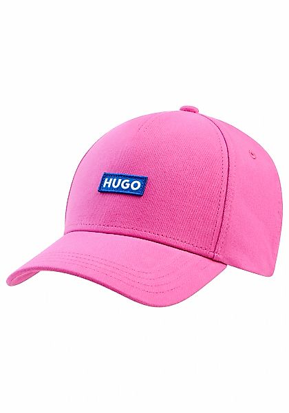 HUGO Blue Baseball Cap "Alyce" mit Logoaufnäher günstig online kaufen