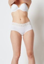 Skiny Hipster "Cotton Lace" 2er Pack, bequem, elegant, stylisch, Baumwollmi günstig online kaufen