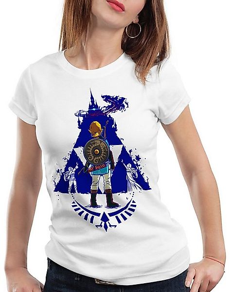 style3 T-Shirt Breath Link Blue hyrule gamer zelda link nintendo switch günstig online kaufen