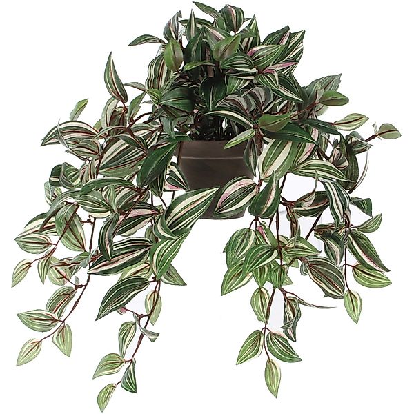 Mica Decorations Kunstpflanze Tradescantia hängend  Ø 25 cm H 45 cm, Ø: 25 günstig online kaufen