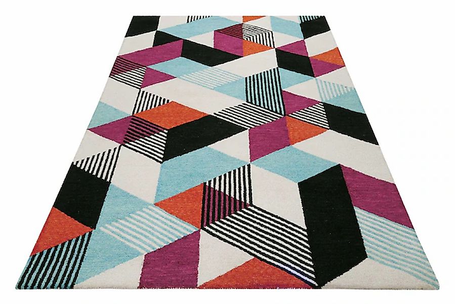 Esprit Teppich »Uptown, ESP-39872«, rechteckig, 8 mm Höhe, bunt, handgetuft günstig online kaufen