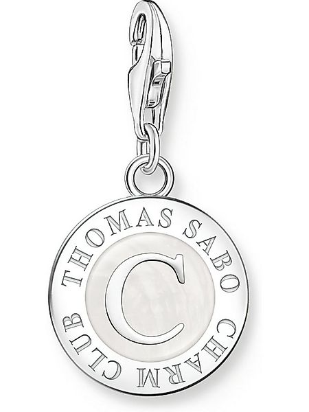 THOMAS SABO Kettenanhänger Thomas Sabo Damen-Charm 925er Silber, Emaille günstig online kaufen