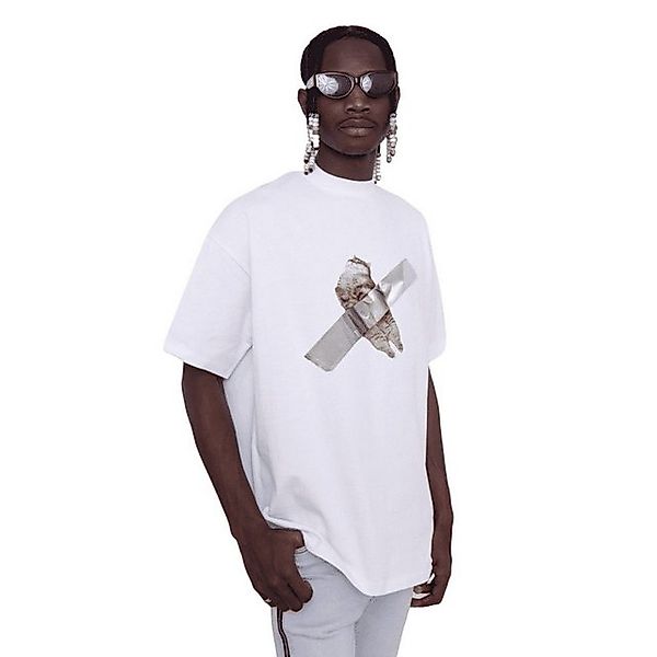 YRIIOMO T-Shirt Herren T Shirt mit lockerer Passform, aus hochwertigem Mate günstig online kaufen