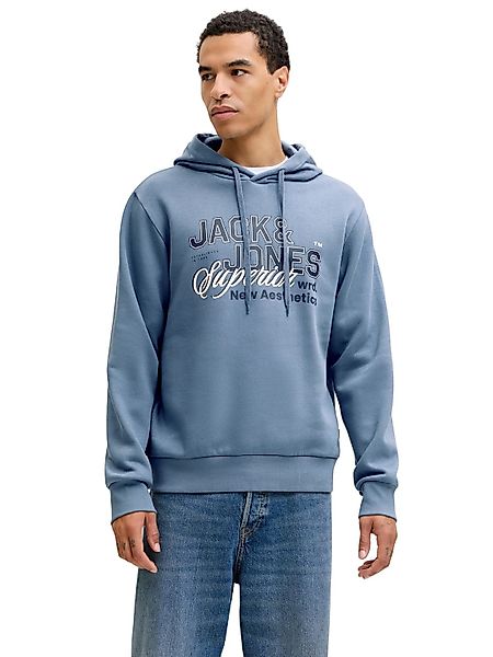 Jack & Jones Herren Hoodie Kapuzenpullover JJELOGO SWEAT HOOD 2 COL - Regul günstig online kaufen