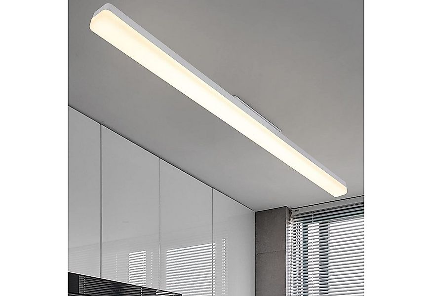 Nettlife LED Deckenleuchte LED Deckenleuchte Tageslicht 90 cm 4000K, LED fe günstig online kaufen