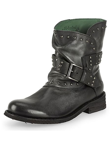 Felmini Stiefelette Leder Cowboy Stiefelette günstig online kaufen