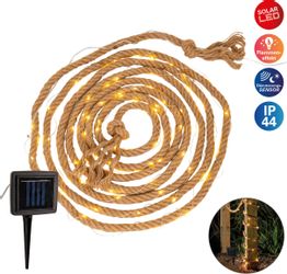 näve LED Solarleuchte "Solar-Lichterkette "CANAMO"" 1 Stk. Warmweiß Inkl. D günstig online kaufen