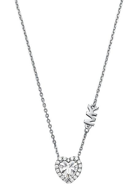 MICHAEL KORS Collier Michael Kors Damen-Kette 925er Silber Zirkonia günstig online kaufen